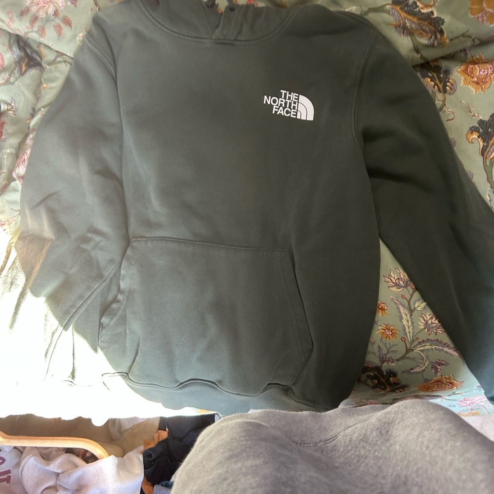 Men’s medium The North Face Green Hoodie